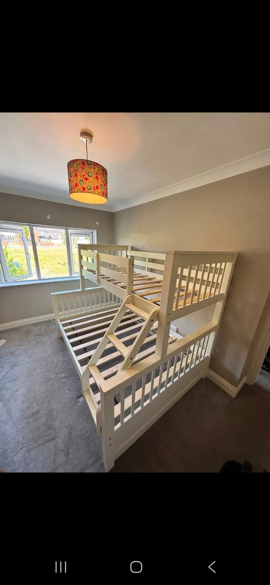 Triple bunk bed : double /single bunk bed - Image 4