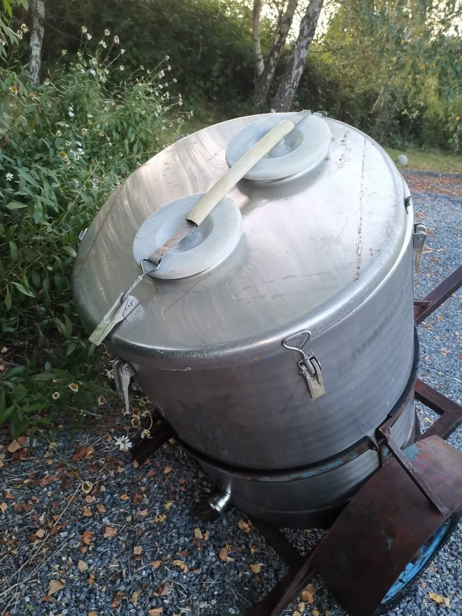 Stainless steel portable milk tank - Image 2