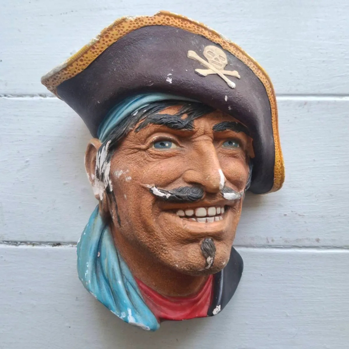 Vintage Legend Products Chalkware Pirate - Image 1