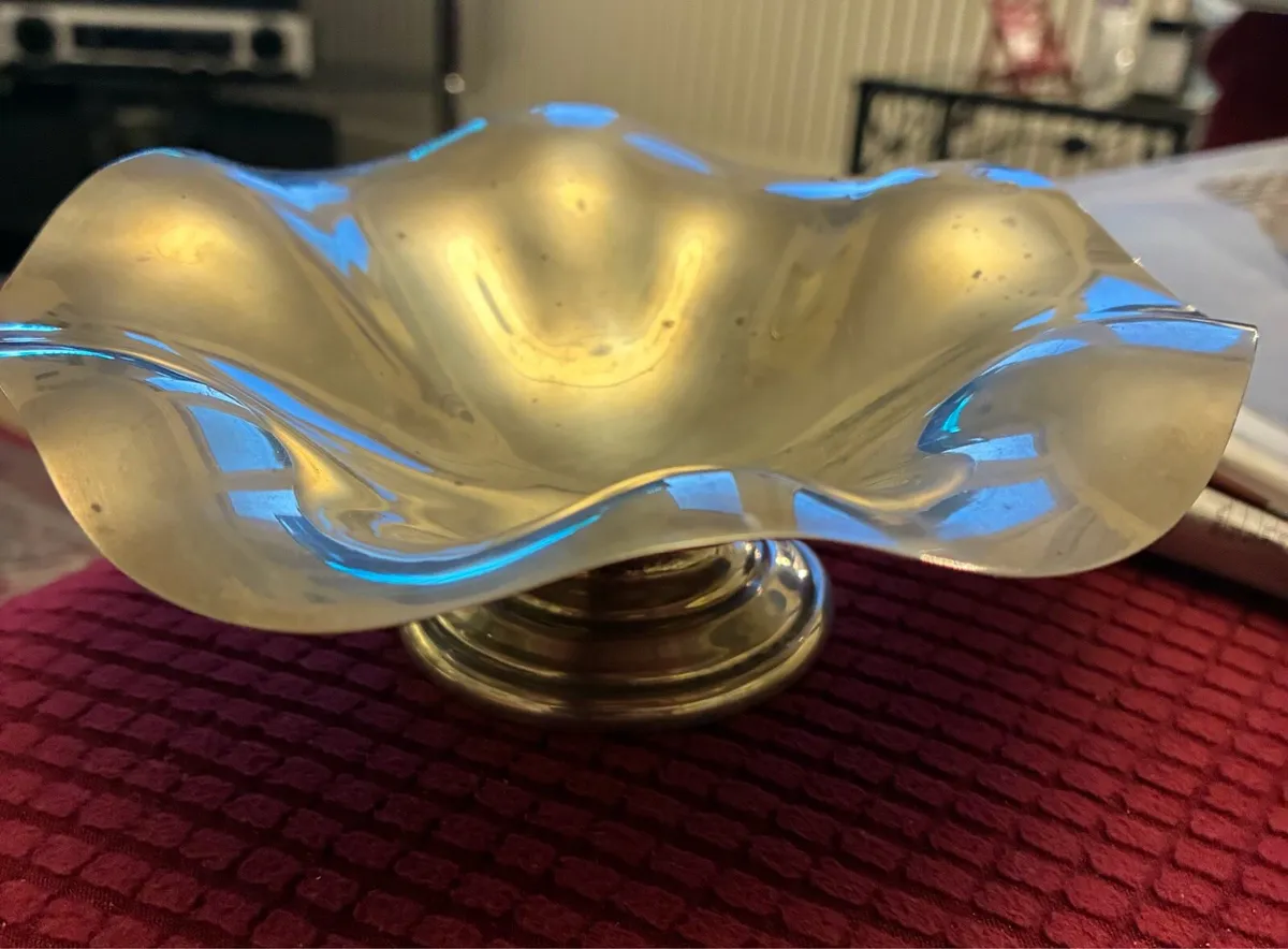 Silver Fruit Bowl - Image 1