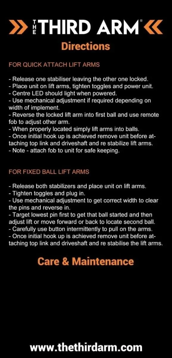 The Third Arm - Electric Lift Arm Adjuster - Image 4