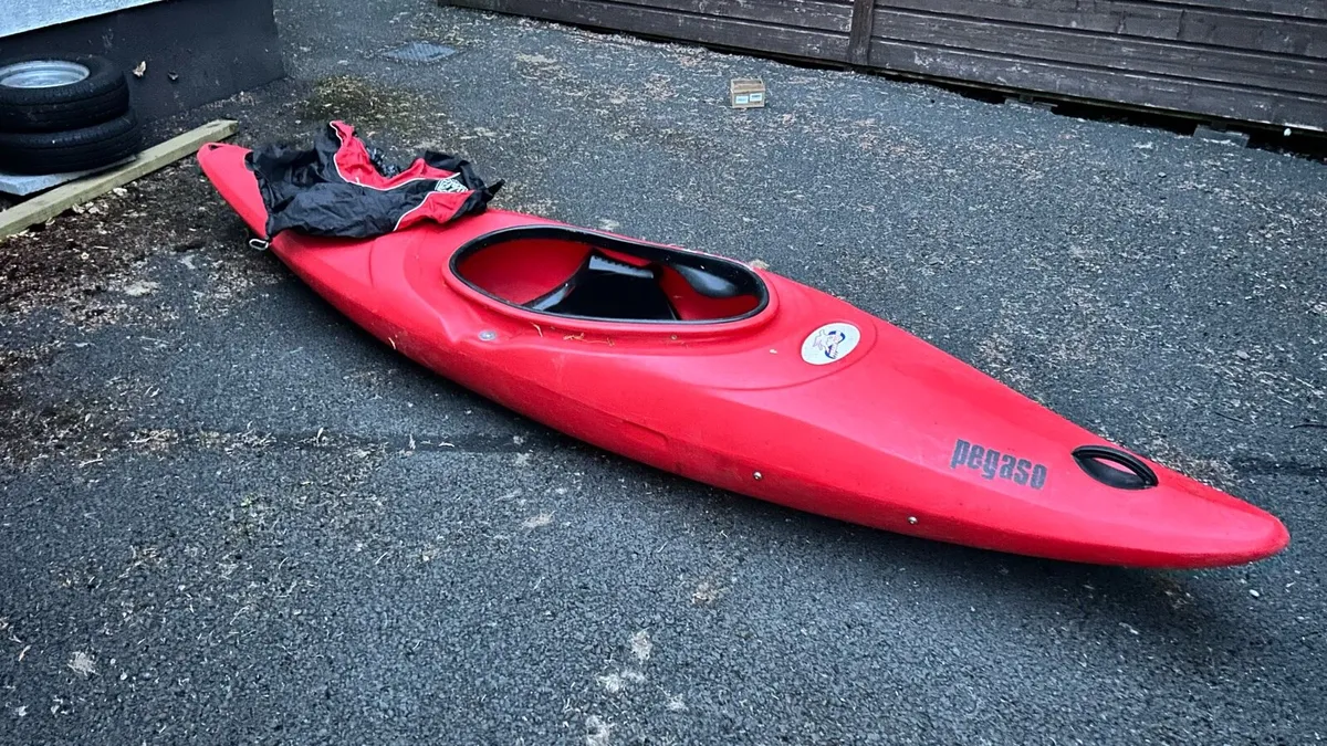 Kayak swap. 1 person sit in kayak 1 p open kayak - Image 3