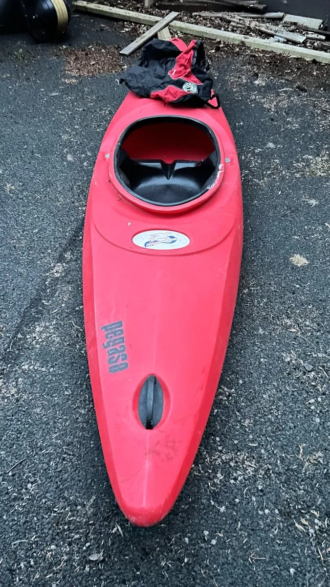 Kayak swap. 1 person sit in kayak 1 p open kayak - Image 4
