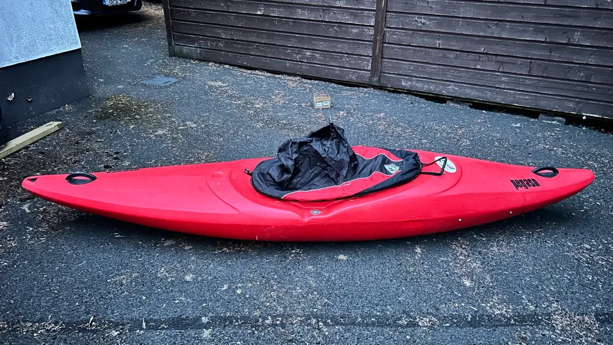 Kayak swap. 1 person sit in kayak 1 p open kayak - Image 1