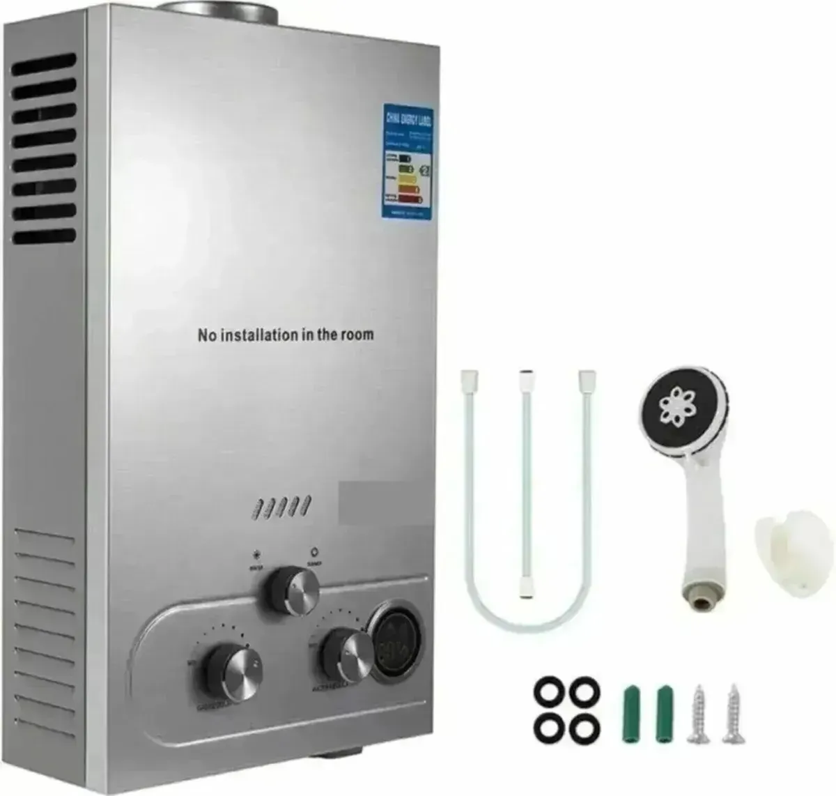 Portable 16L LPG Instant Gas Water Heater - Image 4