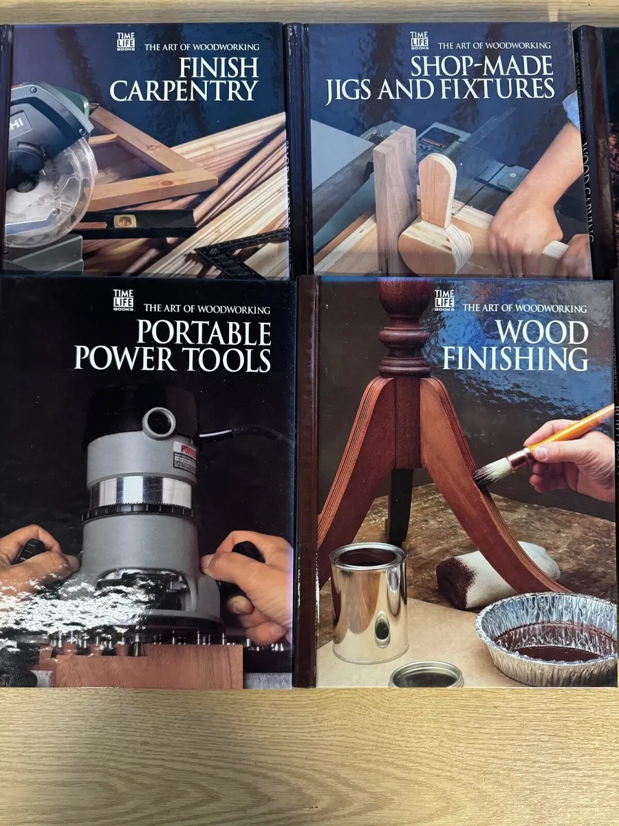 Time Life  Books on different types of Woodworking - Image 1