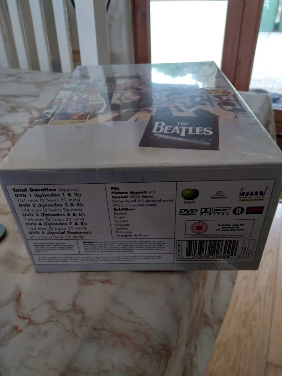 Beatles Antholigy DVD Boxset. Brand New - Image 1