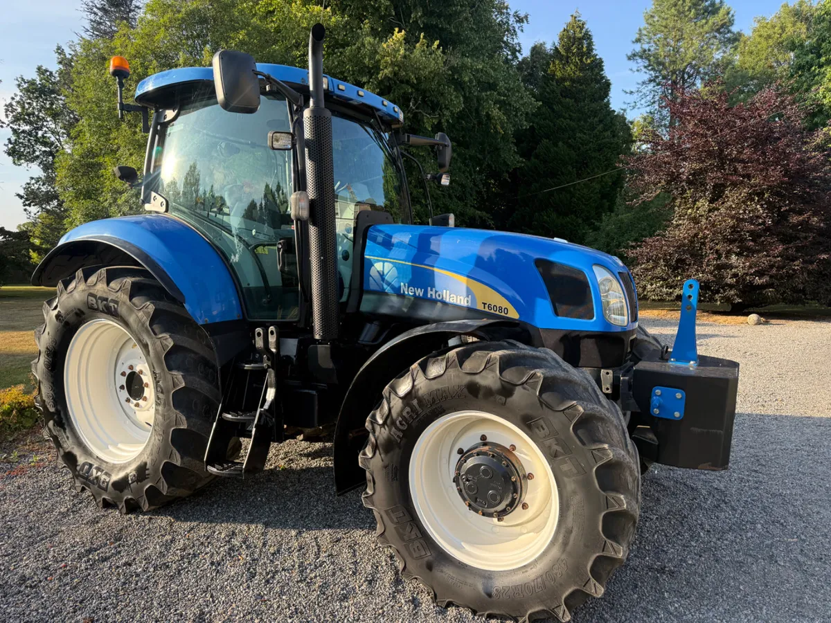 2008 New Holland T6080 R/C 50k €37950 Plus Vat - Image 1
