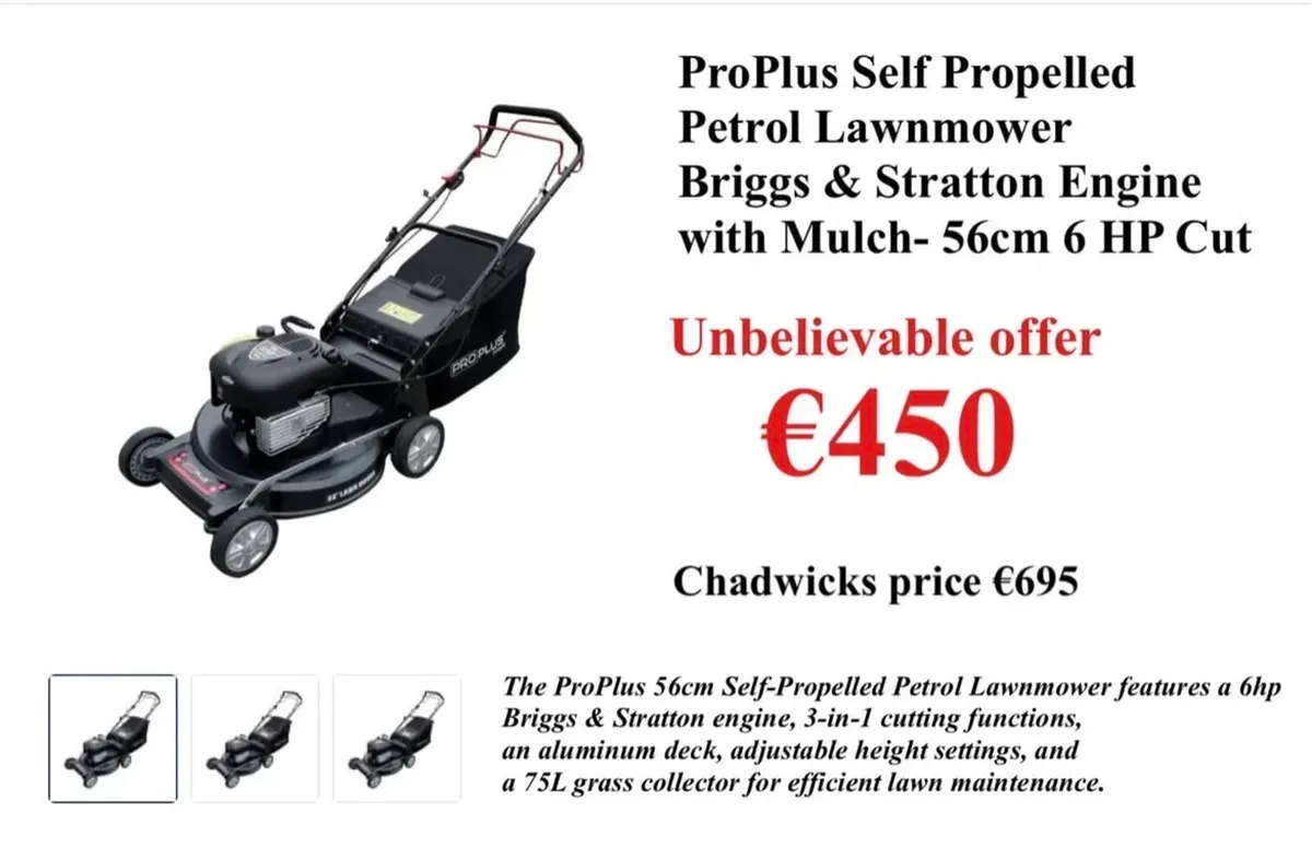 Pro Plus Lawn Mower - Image 1