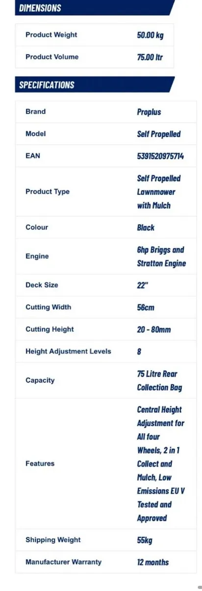 Pro Plus Lawn Mower - Image 4