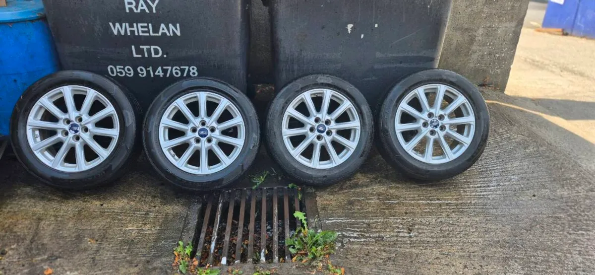 17" Ford alloys 5x108 - Image 1