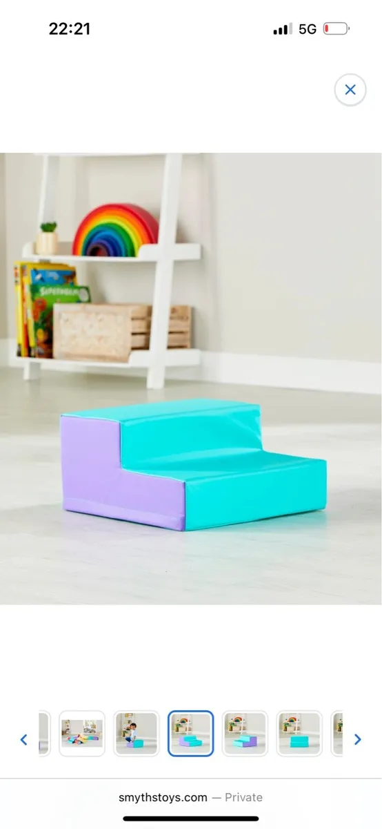 Foam climbing step
