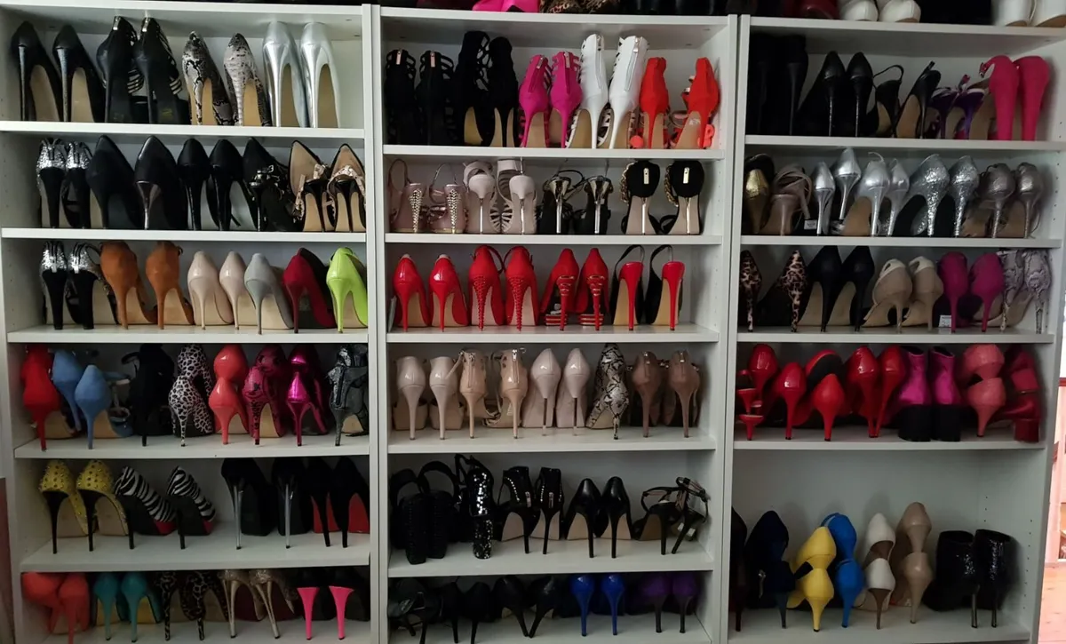 Large Selection of Clothes Shoes and Wigs for Sale - Image 1