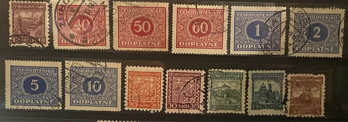 Czechoslovakian stamp lot - Image 3