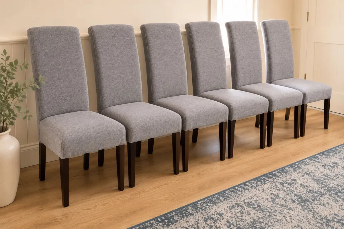 6 Kitchen / Dining Chairs – Excellent Condition – - Image 1