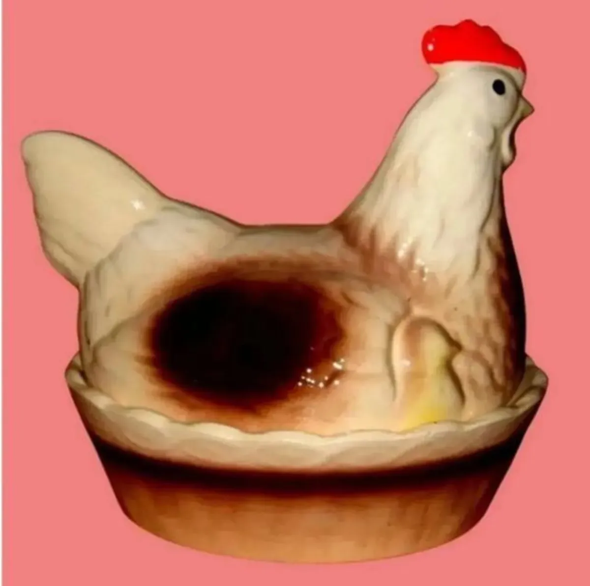 Vintage Ceramic Egg Crock - Image 1