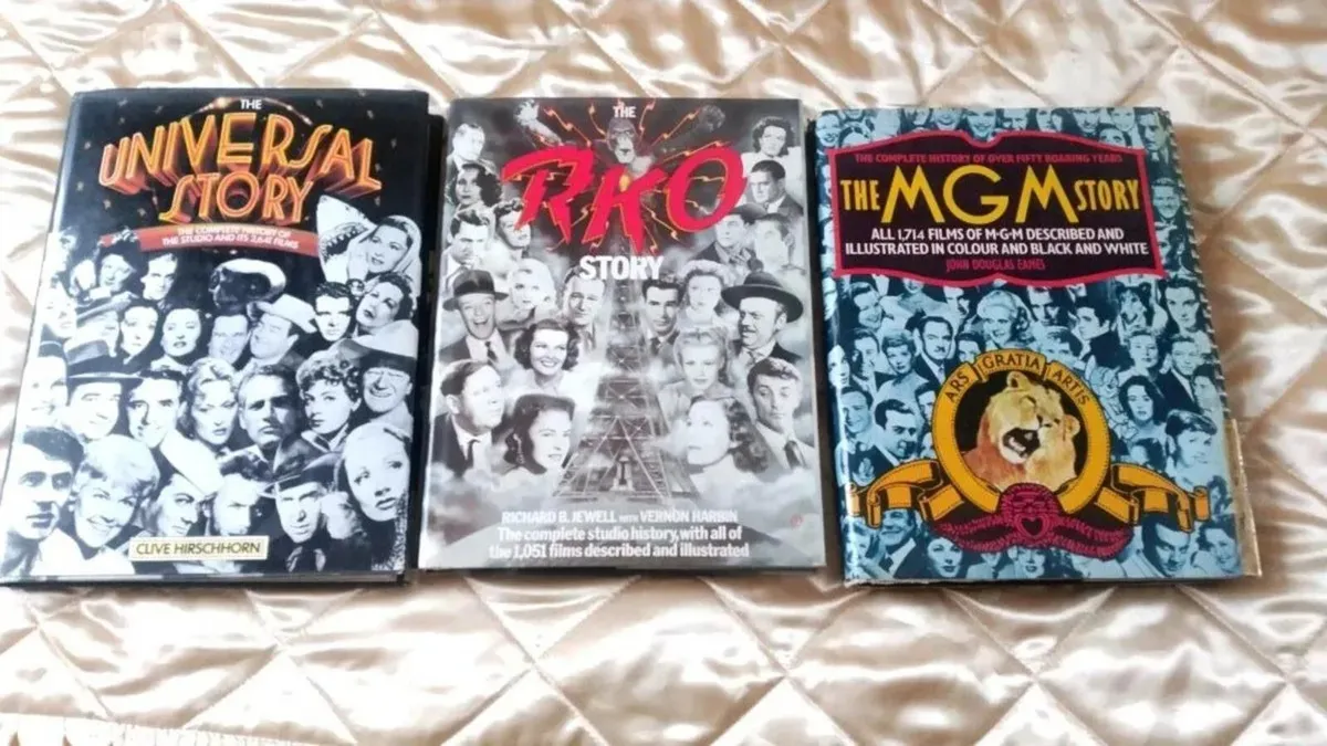 3. Hardback Movie Studio Books - Image 1