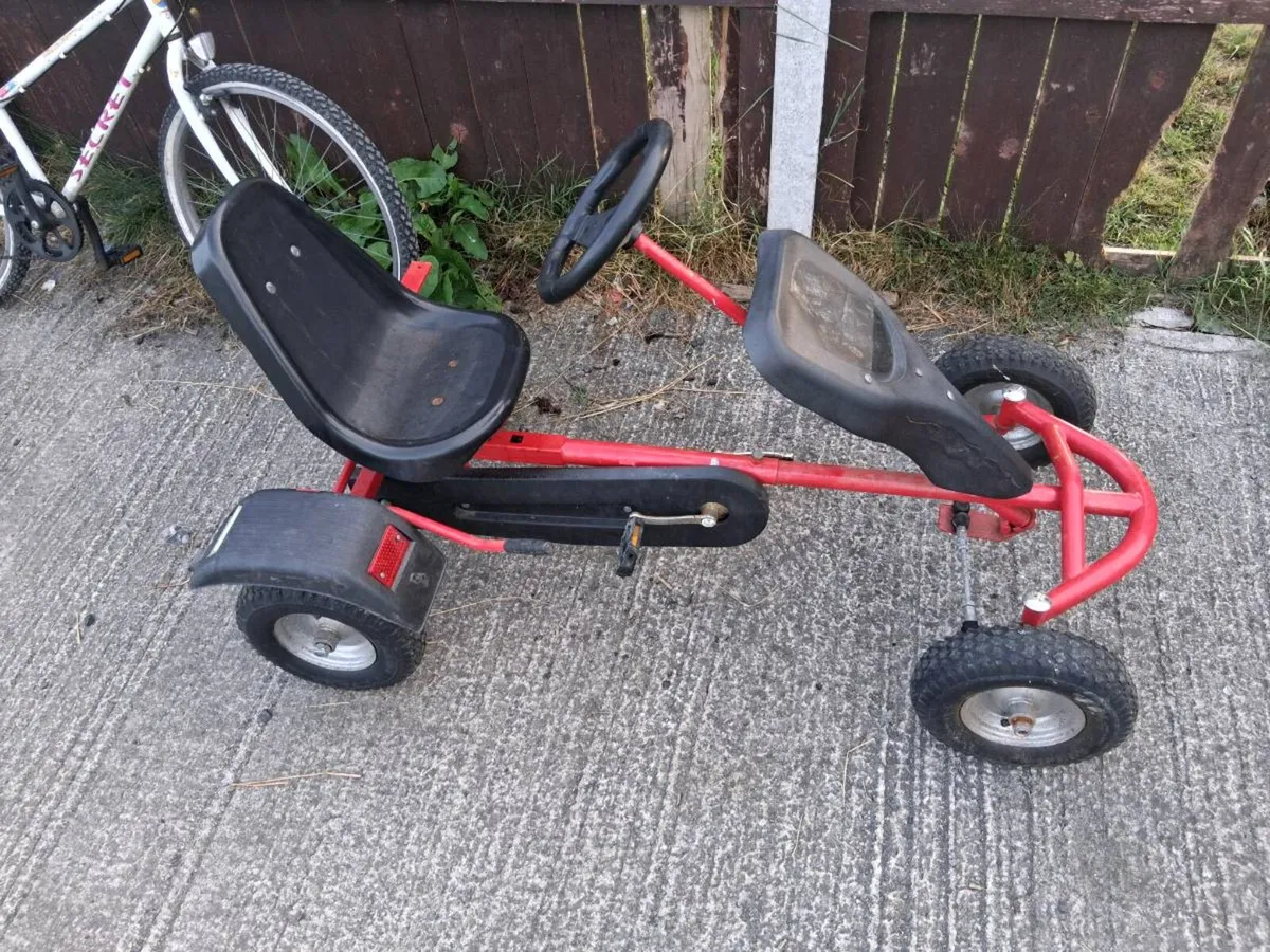 Heavy duty go kart and bike for sale - Image 2