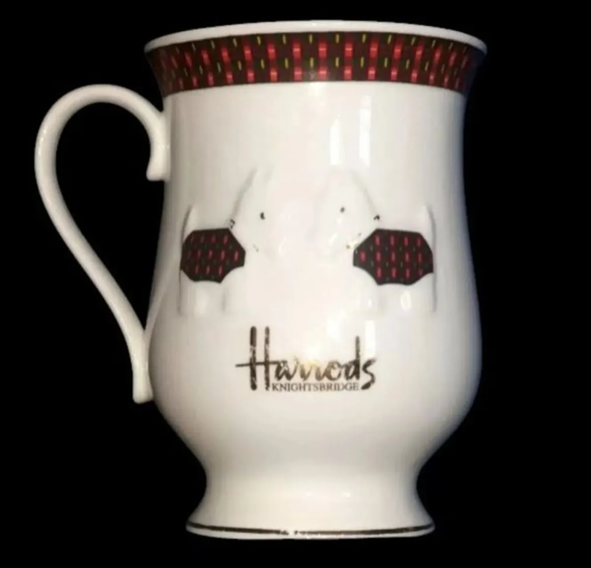 Unused Harrods Fine Bone China Scottie Dog Mug - Image 2