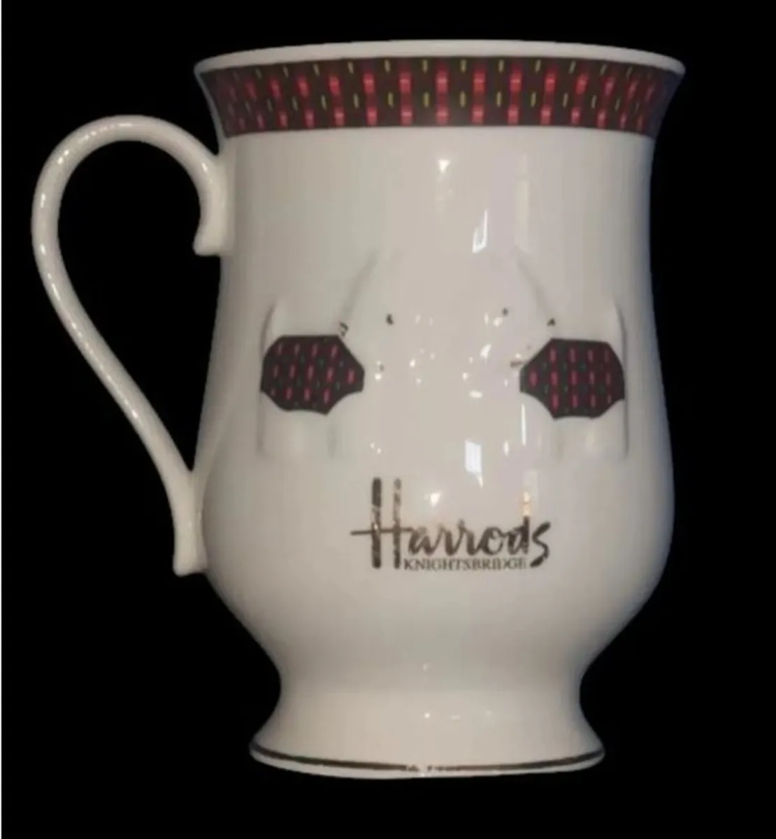 Unused Harrods Fine Bone China Scottie Dog Mug - Image 3