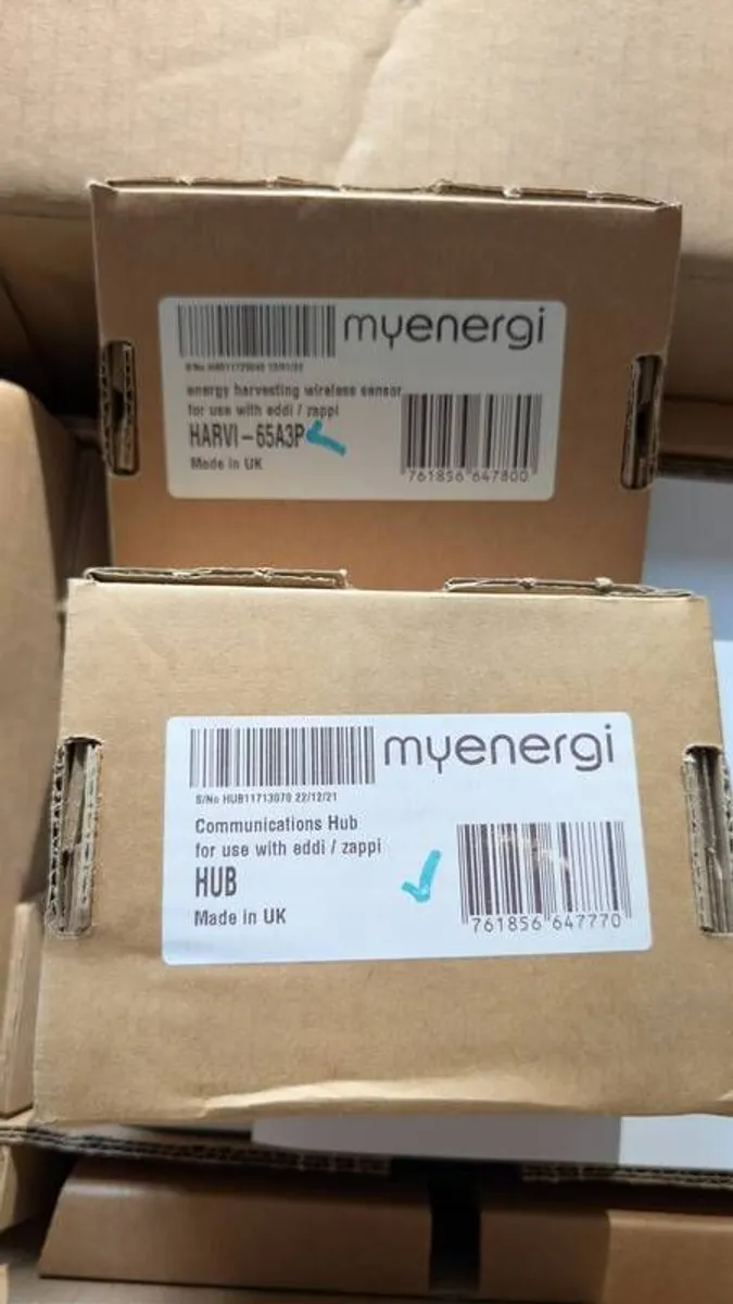 myenergi eddi Solar Diverter + harvi + Hub Bundle (Brand New Unused) - Image 4