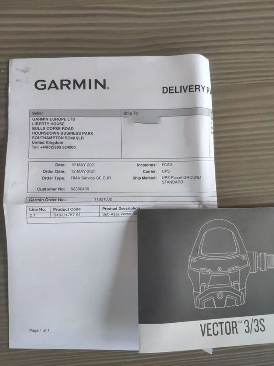 Garmin Vector 3 : dual side power meter pedels - Image 3