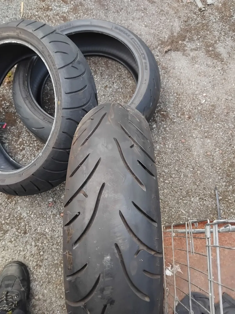Tyres various sizes 17in ,triumph exhaust,  cdi , - Image 1