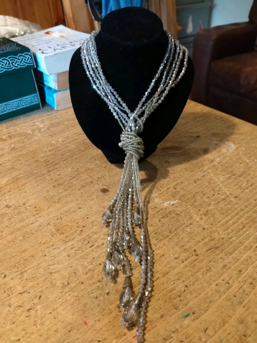Kenneth Cole Reaction Multi Chain Tassel Necklace - Image 3