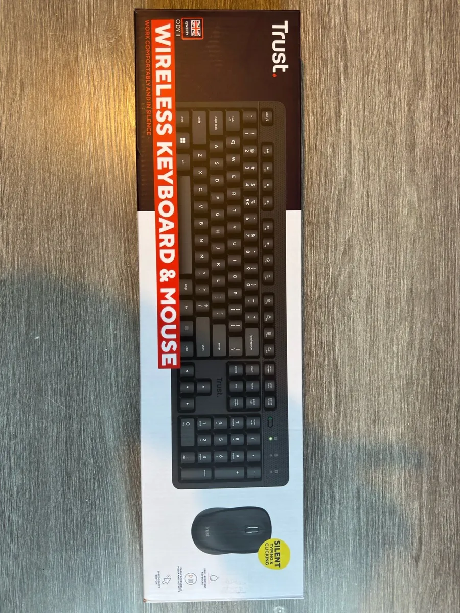 New Wireless and silent keyboard and mouse - Image 2