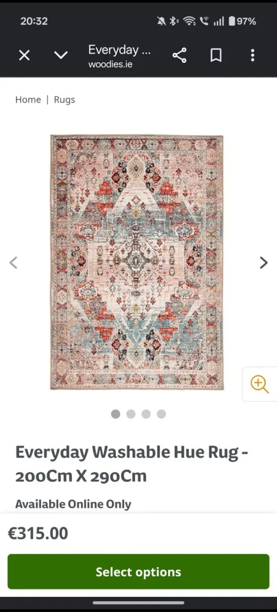 Kukoon Everyday Washable Hue Rug - Image 2
