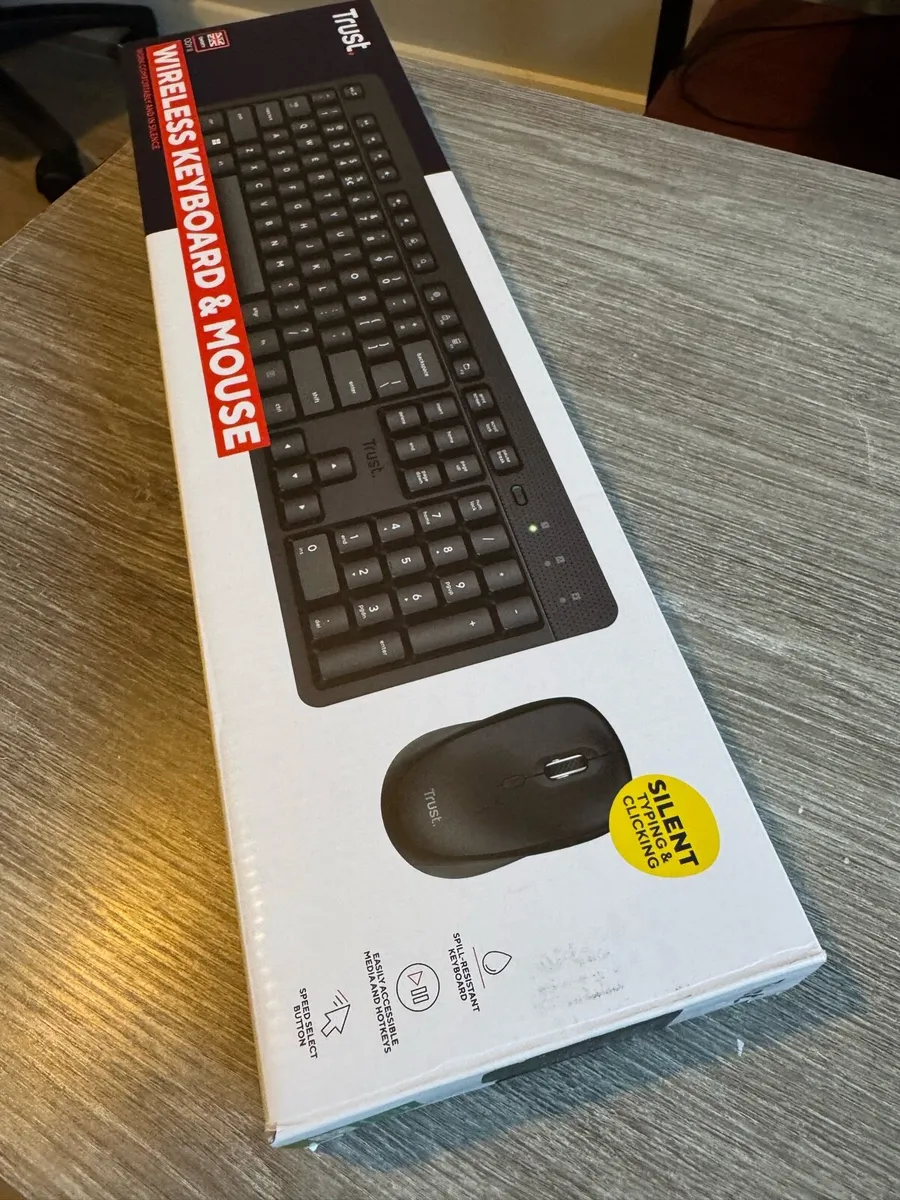 New Wireless and silent keyboard and mouse - Image 3