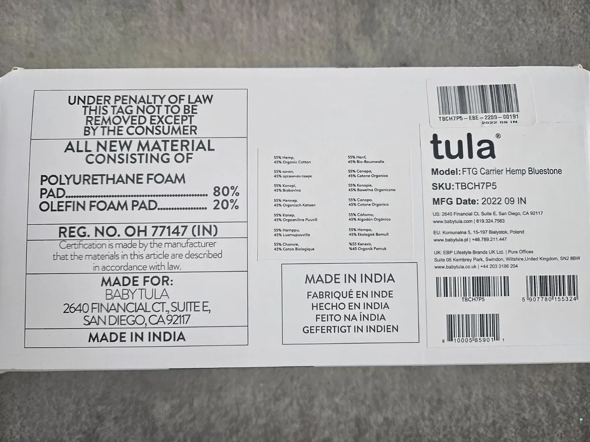 Tula Free to Grow Baby Carrier - Image 1