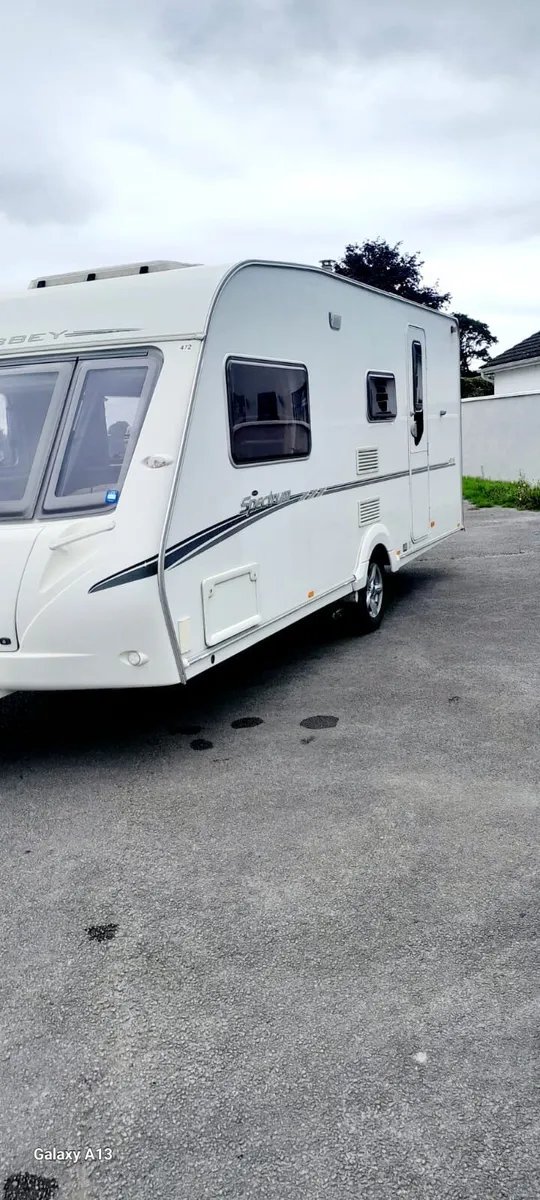 IMMACULATE 4 BERTH ABBY SPECTRUM TOURING CARAVAN. - Image 2