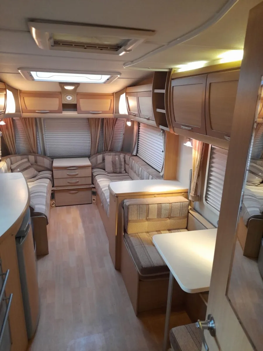 IMMACULATE 4 BERTH ABBY SPECTRUM TOURING CARAVAN. - Image 3