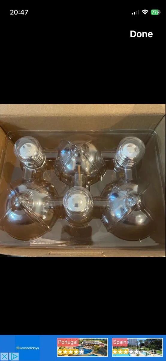 Industrial light fitting with Edison bulbs - Image 2
