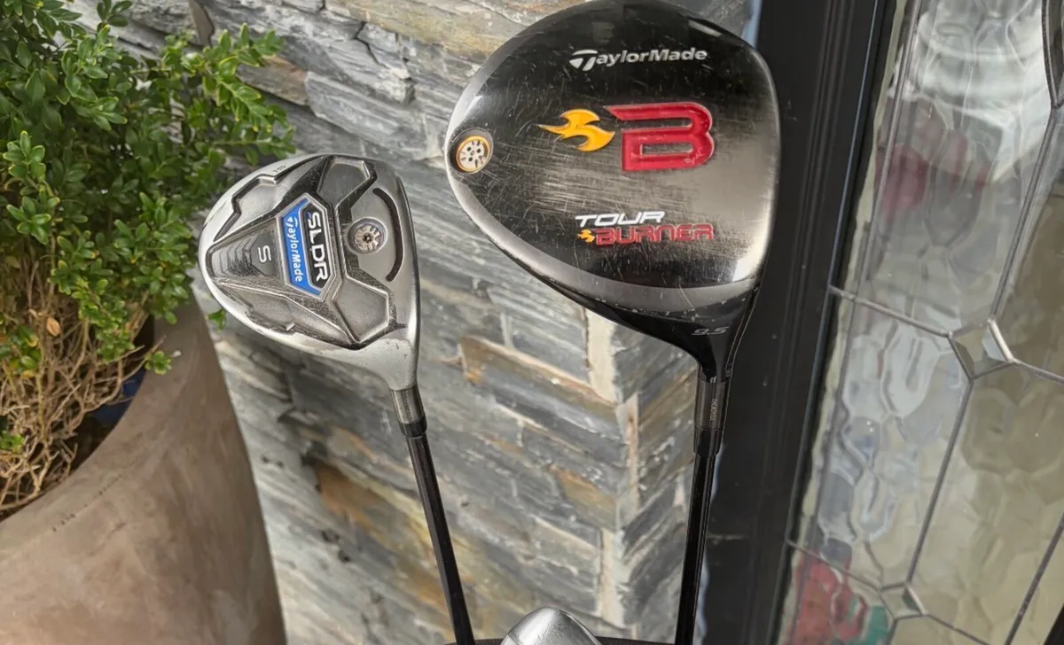Taylormade driver + 3 wood