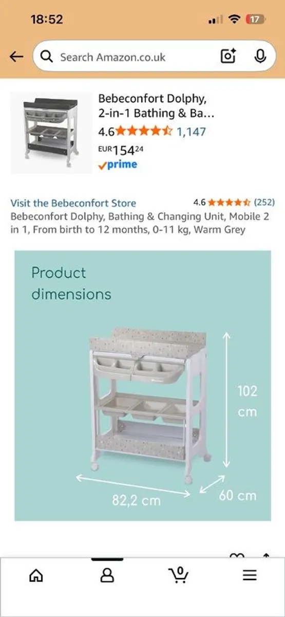 Changing table + bathtub - Image 3