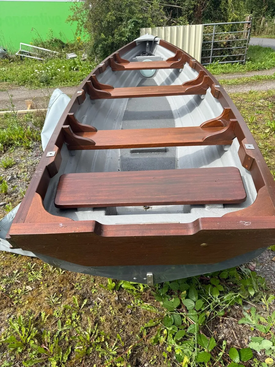 15’ Burke Boat and trailer - Image 1