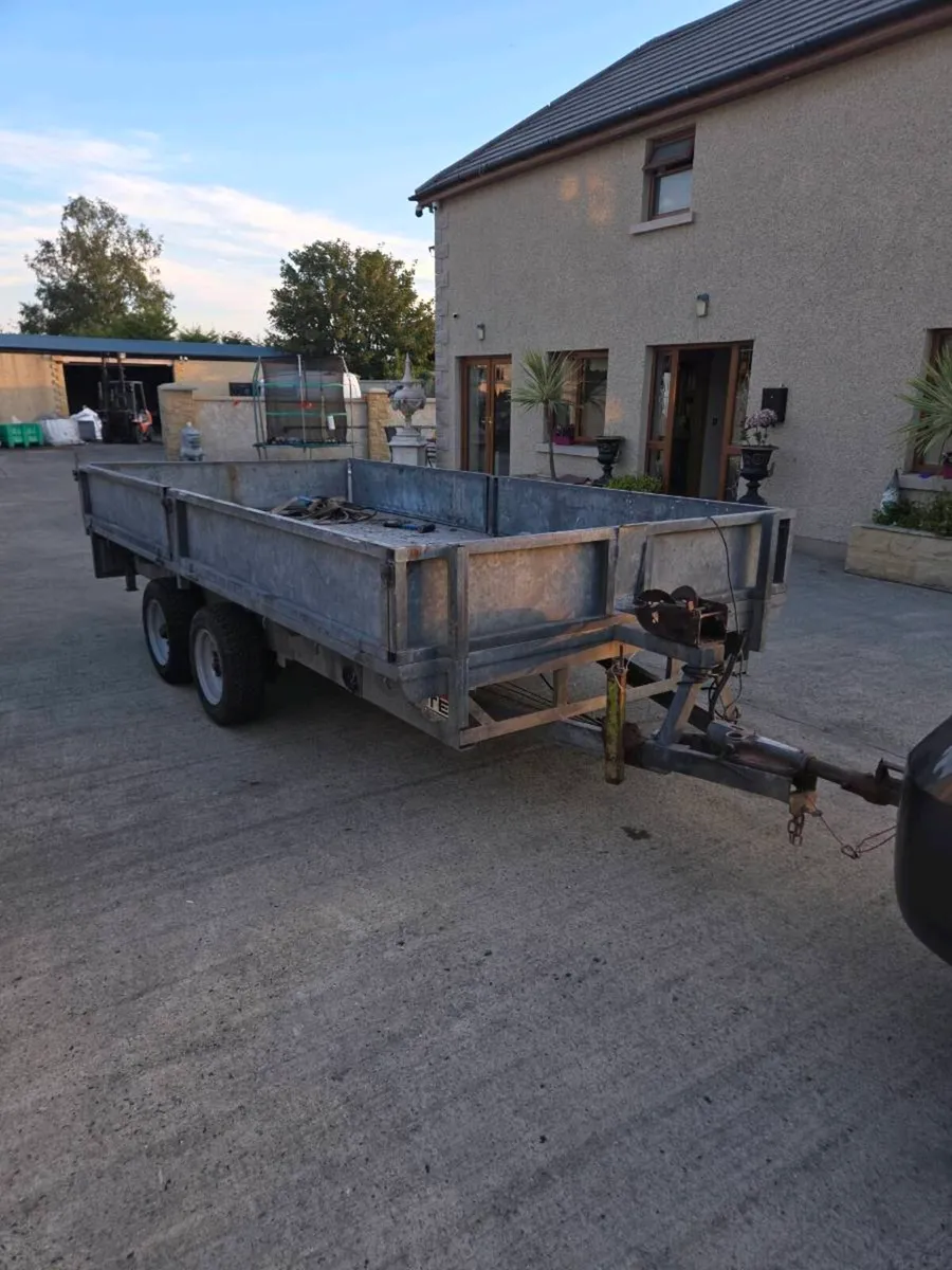 Ifor Williams 14ftx6ft6 drop side trailer - Image 2
