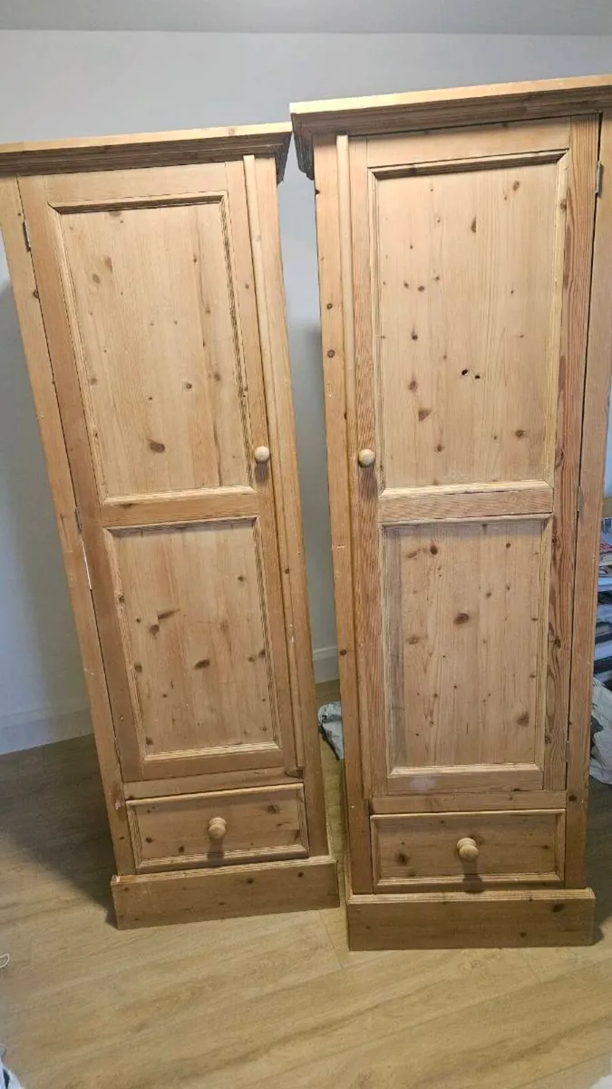 Bed room furniture,bedside locker, wardrobes - Image 1