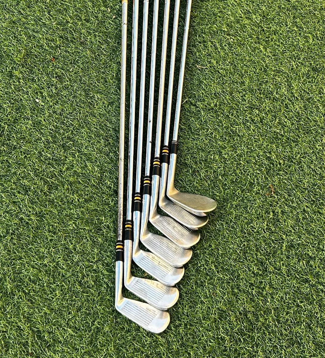Vintage Left-Handed Bob Charles Golf Clubs (3-10) - Image 1