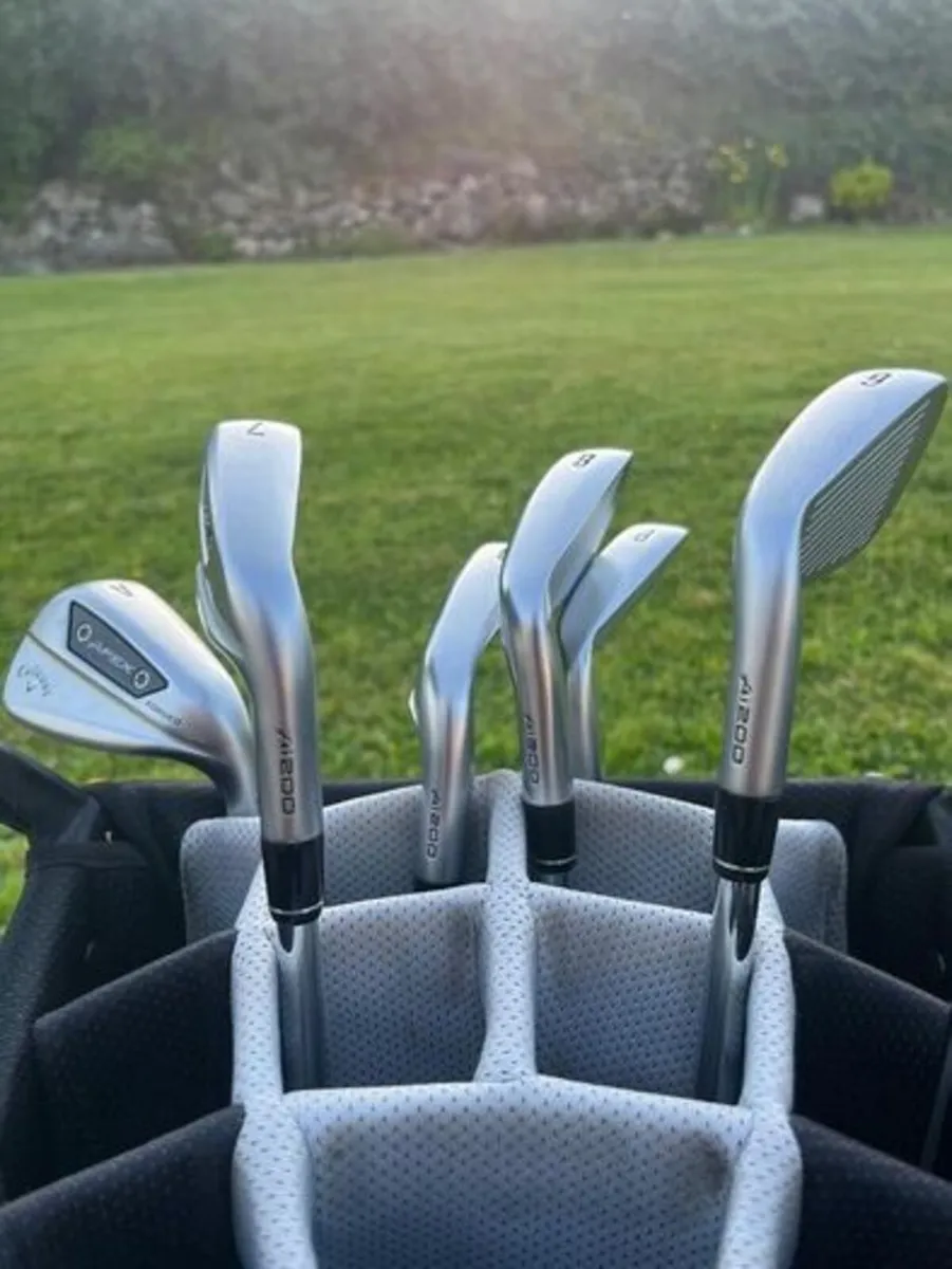 Callaway Apex Irons 5-PW, AW - AS NEW - Image 2