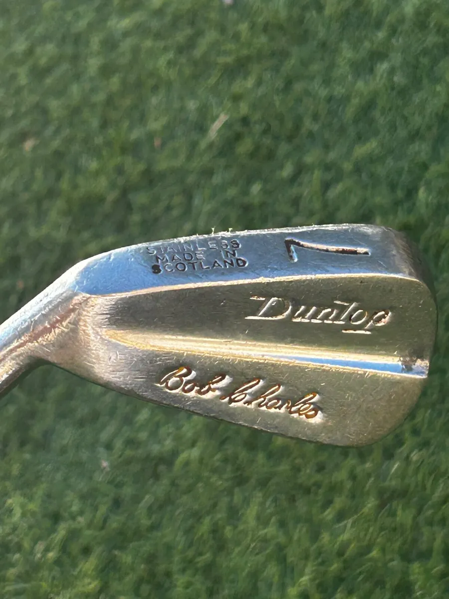 Vintage Left-Handed Bob Charles Golf Clubs (3-10) - Image 2