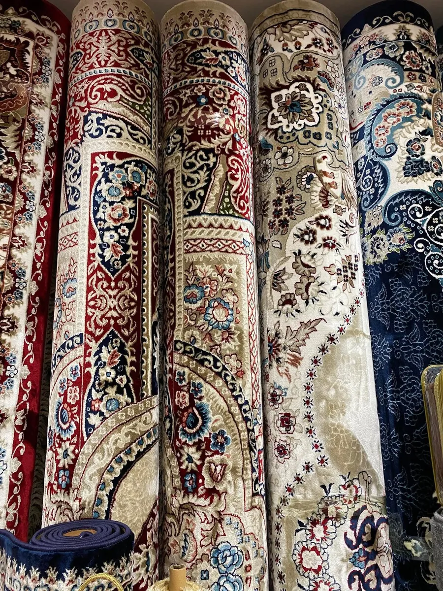 Brand new hand made silk Turkish rugs - Image 2