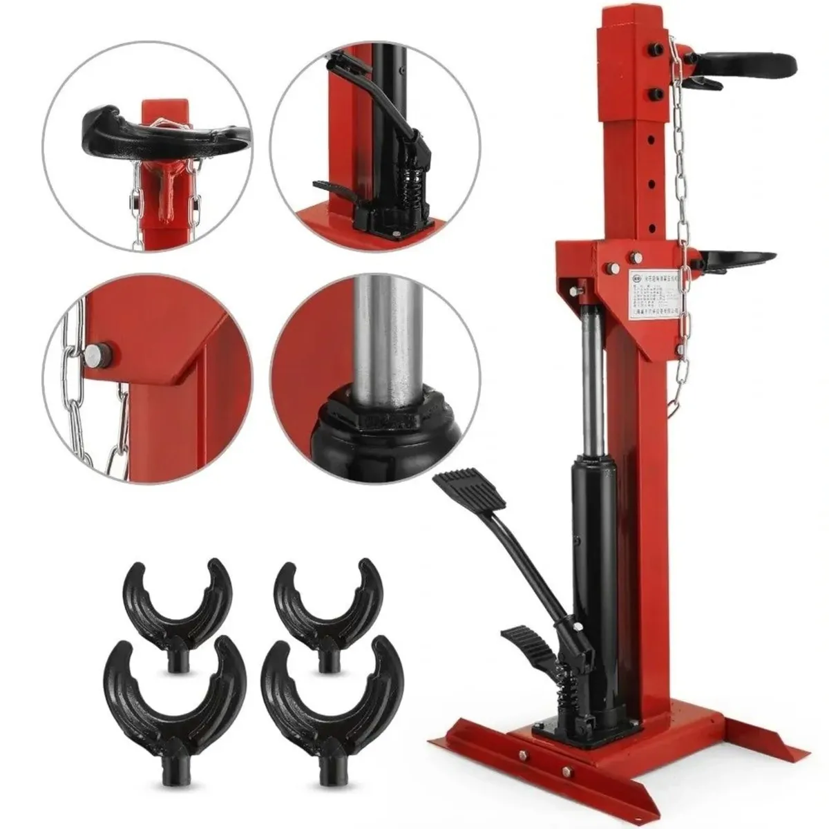Hydraulic Spring Compressor 1 Ton Garage Workshop - Image 4