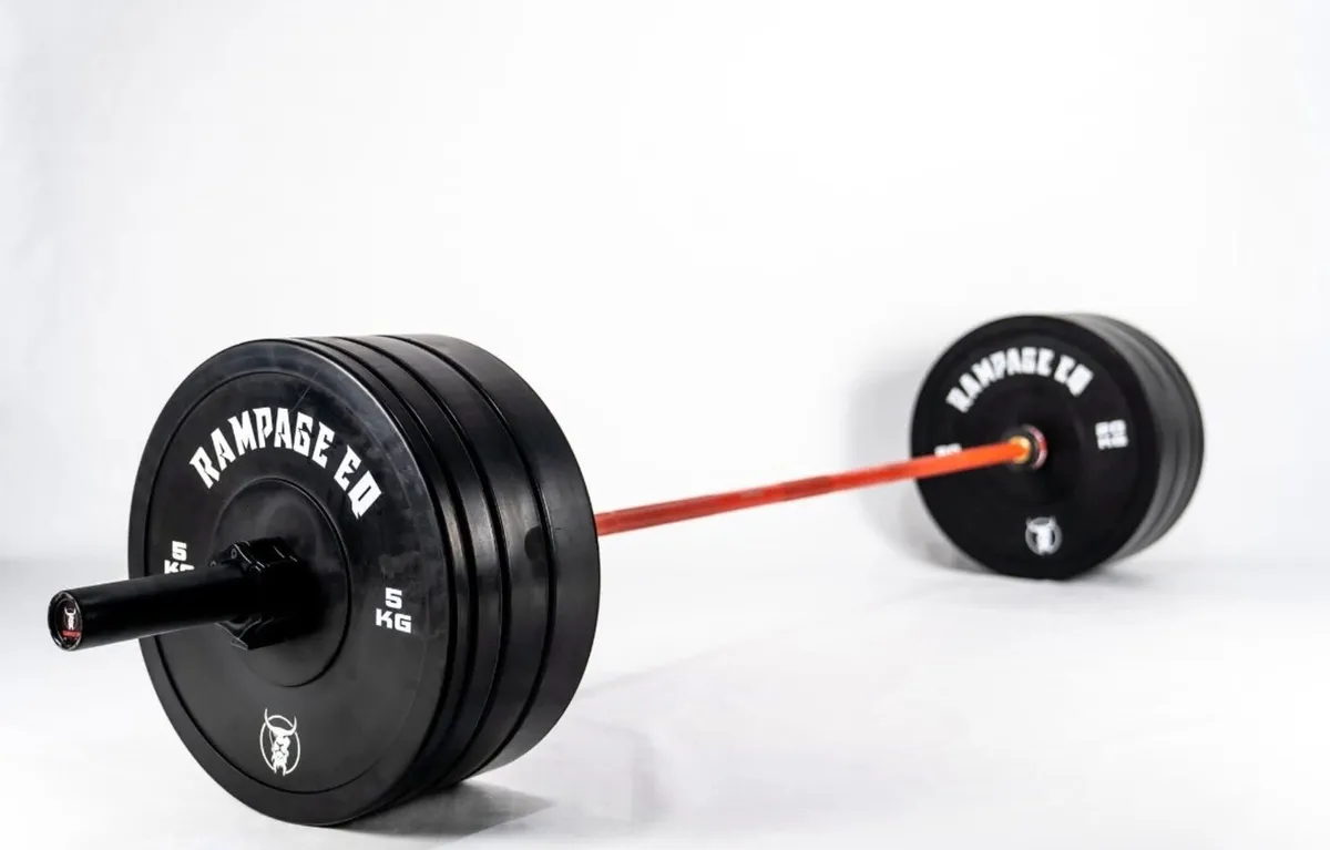 Fitness Home Olympic Barbell and Weights - Image 2