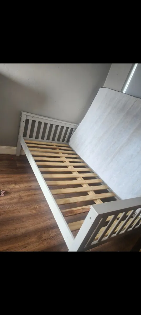Small double bed ( mattress optional)