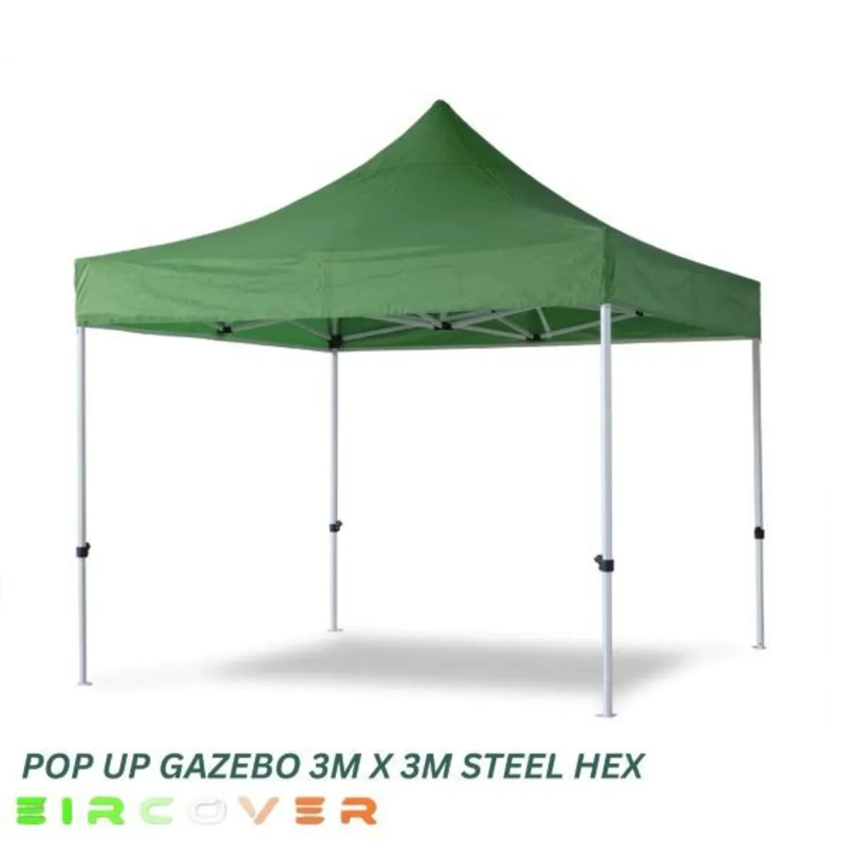 Premium Gazebo Steel 40mm Hex 3m x 3m - Image 4