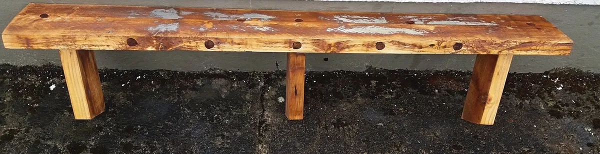NEW Rustic Stove Mantle / Floating Shelf LONG - Image 1