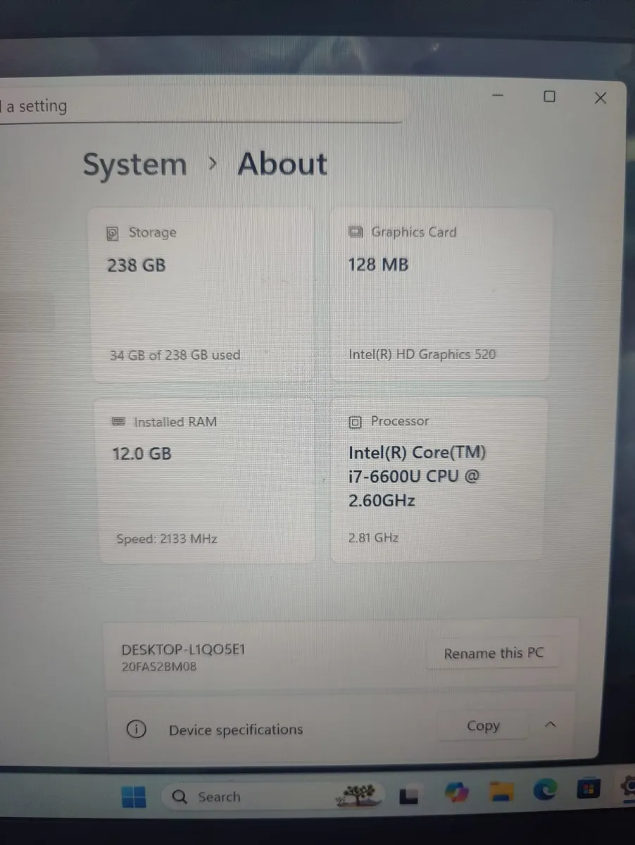 Lenovo ThinkPad T460s – Intel Core i7 / 256GB SSD - Image 4